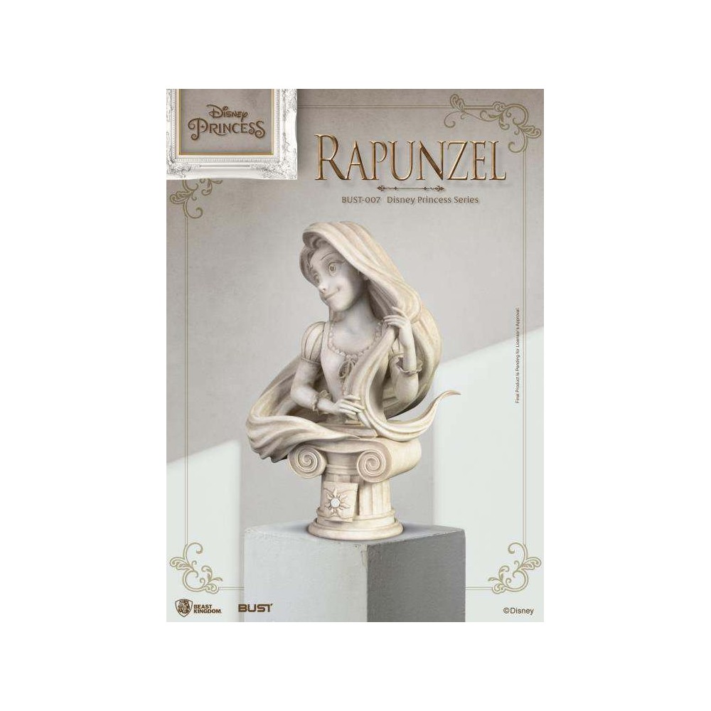 BEAST KINGDOM DISNEY PRINCESS RAPUNZEL BUST STATUE FIGURE