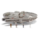 JAZWARES STAR WARS MICRO GALAXY SQUADRON MILLENNIUM FALCON FIGURE SET