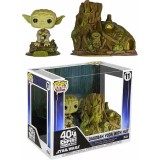 FUNKO POP! STAR WARS DAGOBAH YODA WITH HUT BOBBLE HEAD KNOCKER FIGURE FUNKO