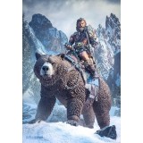 FOUR HORSEMEN TOYS MYTHIC LEGIONS BODVAR BEAR MOUNT ACTION FIGURE