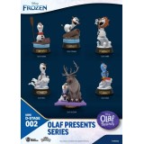 BEAST KINGDOM FROZEN MINI D-STAGE OLAF PRESENTS BOX SET