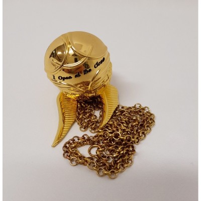 HARRY POTTER BOCCINO D'ORO COLLANA OROLOGIO CARAT
