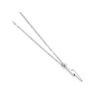 CARAT HARRY POTTER LIGHTNING SILVER PLATED NECKLACE