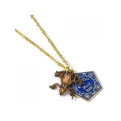 CARAT HARRY POTTER CHOCOLATE FROG GOLD PLATED NECKLACE