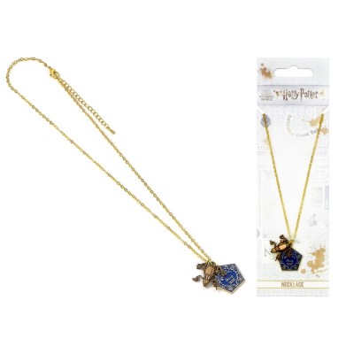 HARRY POTTER CIOCCORANA COLLANA PLACCATA ORO CARAT