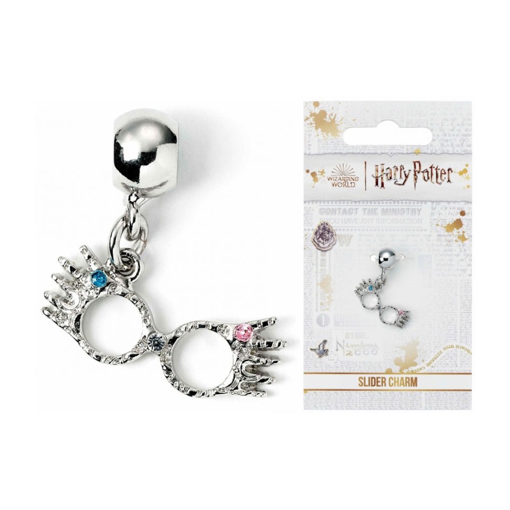 HARRY POTTER OCCHIALI LUNA LOVEGOOD CIONDOLO CARAT