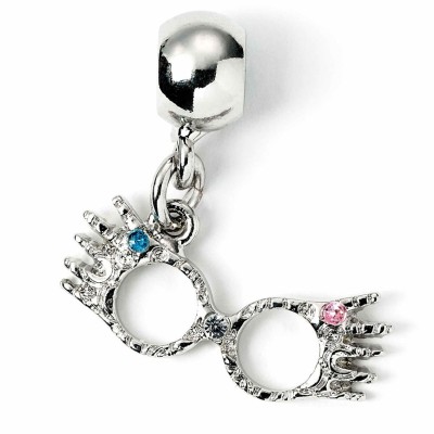 HARRY POTTER OCCHIALI LUNA LOVEGOOD CIONDOLO CARAT