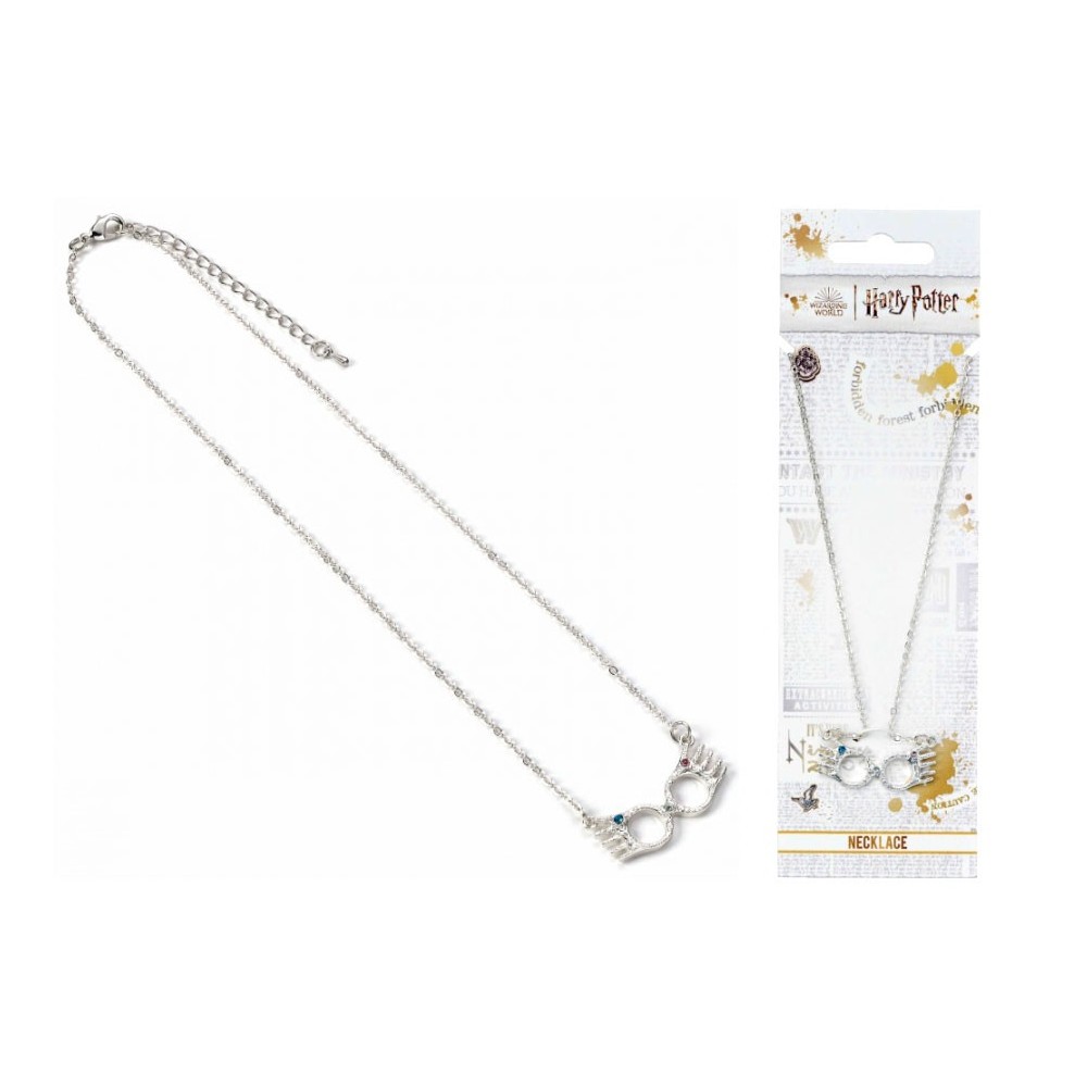 CARAT HARRY POTTER LUNA LOVEGOOD GLASSES NECKLACE