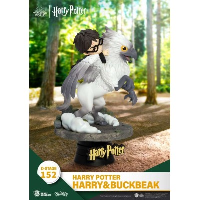 D-STAGE HARRY POTTER HARRY & BUCKBEAK STATUA FIGURE DIORAMA BEAST KINGDOM