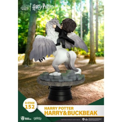 D-STAGE HARRY POTTER HARRY & BUCKBEAK STATUA FIGURE DIORAMA BEAST KINGDOM