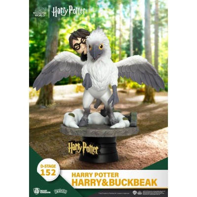 D-STAGE HARRY POTTER HARRY & BUCKBEAK STATUA FIGURE DIORAMA BEAST KINGDOM