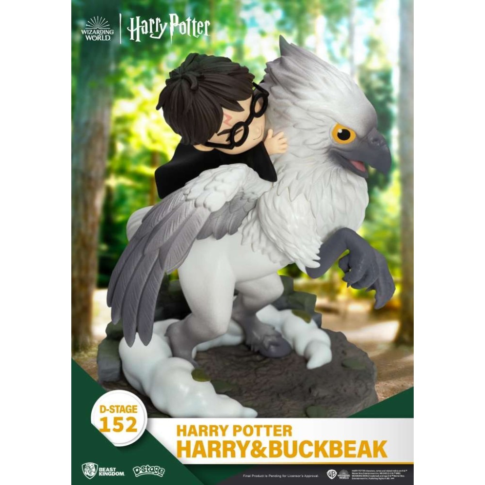 D-STAGE HARRY POTTER HARRY & BUCKBEAK STATUA FIGURE DIORAMA BEAST KINGDOM