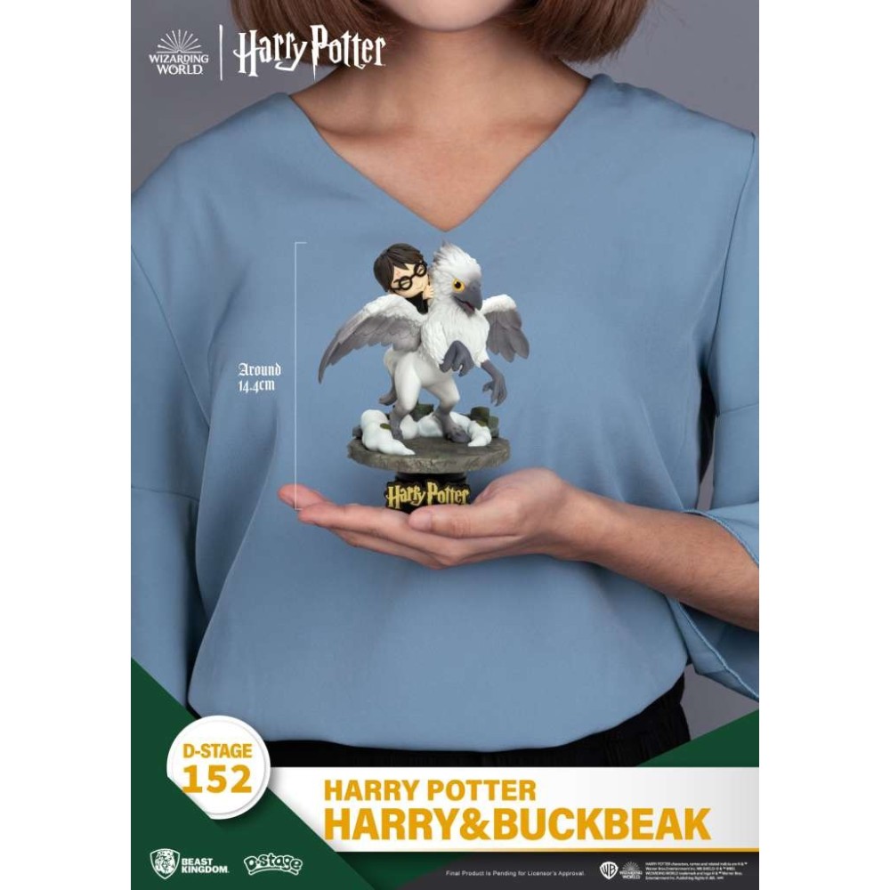 BEAST KINGDOM D-STAGE 152 HARRY POTTER HARRY AND BUCKBEAK DIORAMA STATUE FIGURE