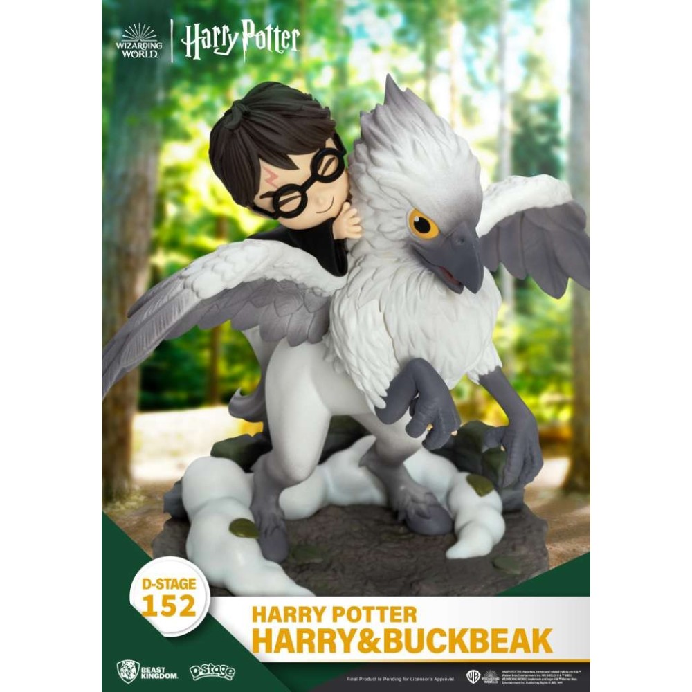D-STAGE HARRY POTTER HARRY & BUCKBEAK STATUA FIGURE DIORAMA BEAST KINGDOM