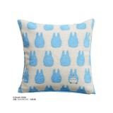 IL MIO VICINO TOTORO SILHOUETTE BLUE NAP CUSHION STUDIO GHIBLI