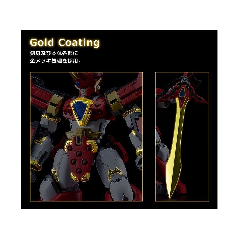 GOOD SMILE COMPANY MADO KING GRANZORT KING STYLE GOLD MODEROID ACTION FIGURE MODEL KIT