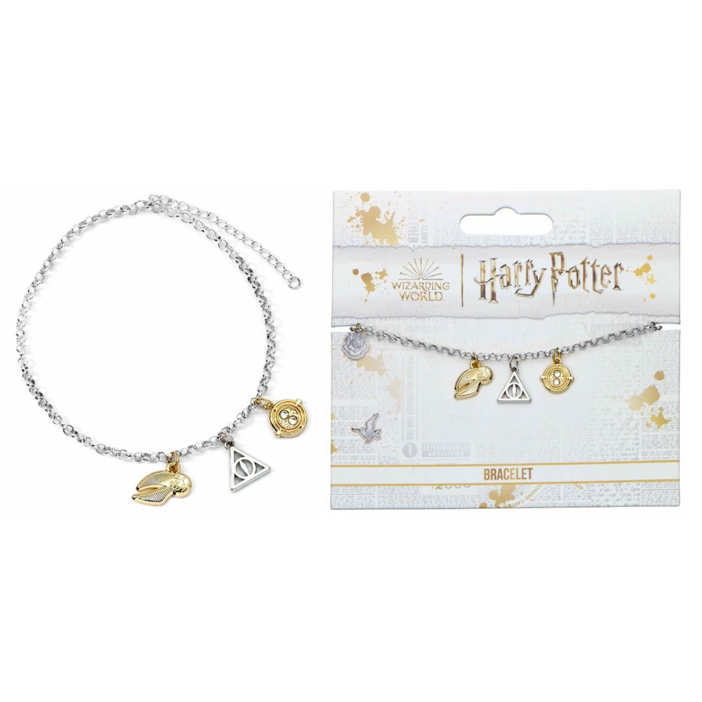 CARAT HARRY POTTER 3 CHARMS BRACELET