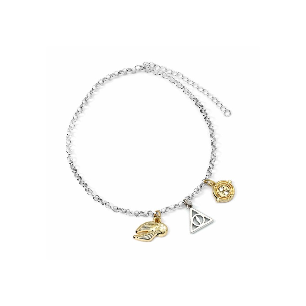 CARAT HARRY POTTER 3 CHARMS BRACELET