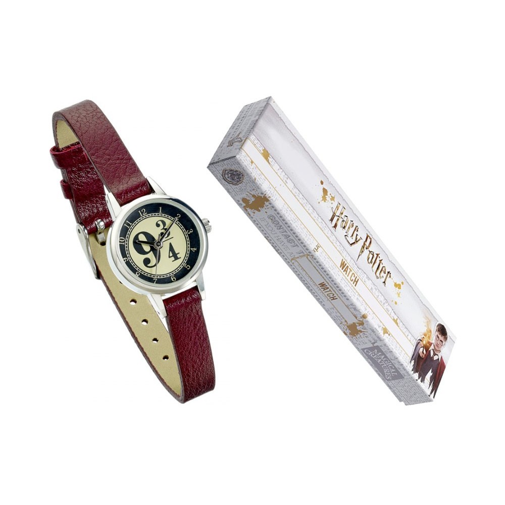 HARRY POTTER BINARIO 9 E 3/4 OROLOGIO ANALOGICO DA POLSO CARAT