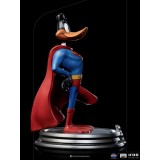 SPACE JAM DAFFY DUCK SUPERMAN ART SCALE 1/10 STATUA FIGURE IRON STUDIOS