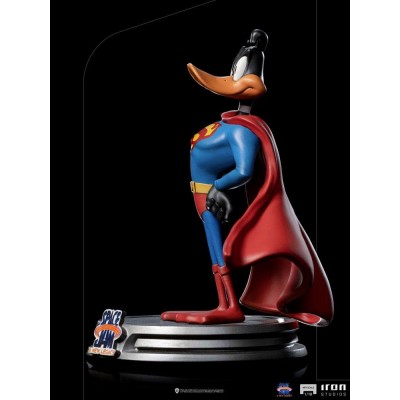 SPACE JAM DAFFY DUCK SUPERMAN ART SCALE 1/10 STATUA FIGURE IRON STUDIOS