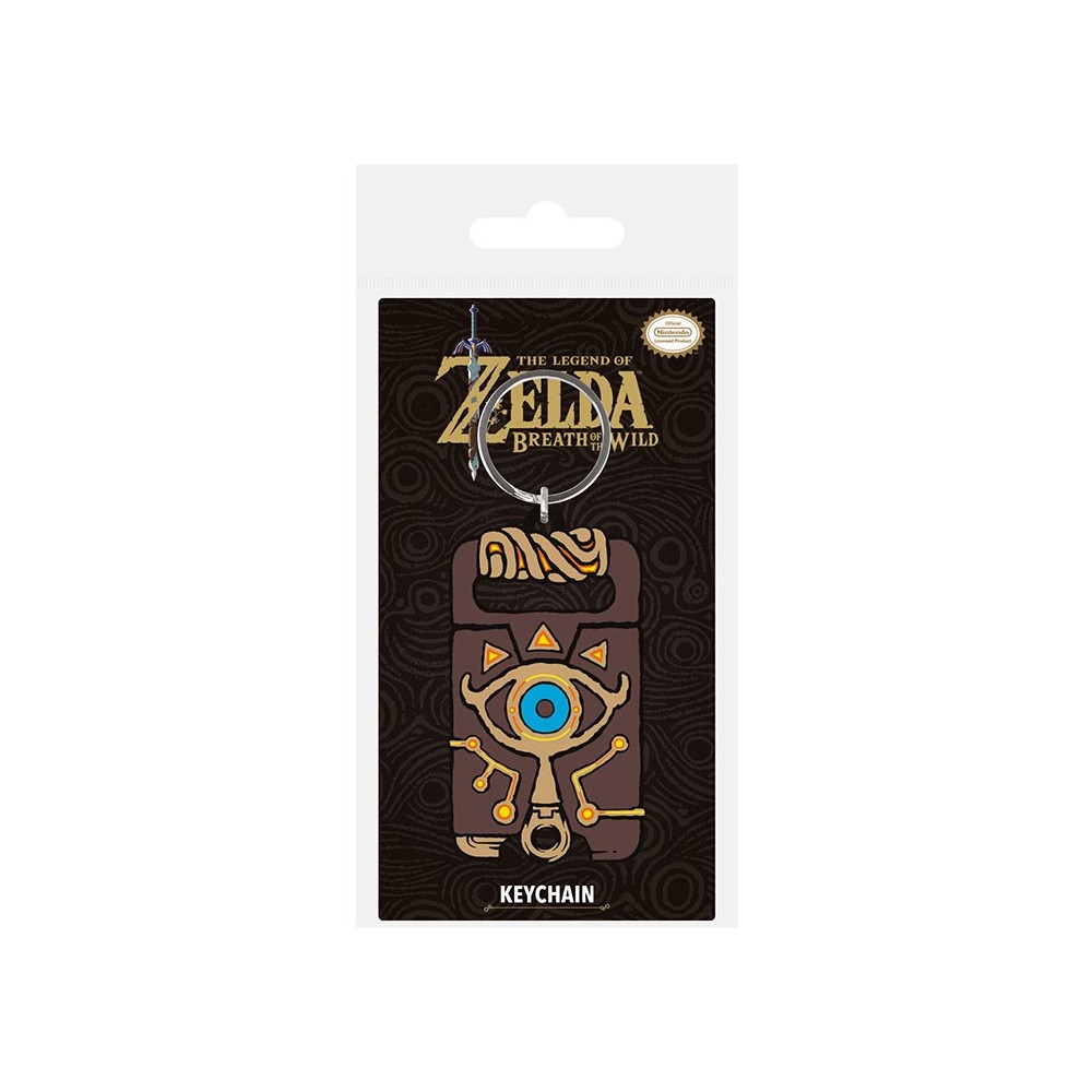 THE LEGEND OF ZELDA BREATH OF THE WILD SHEIKAH STONES PORTACHIAVI IN GOMMA PYRAMID INTERNATIONAL