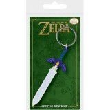 PYRAMID INTERNATIONAL THE LEGEND OF ZELDA MASTER SWORD KEYRING RUBBER KEYCHAIN