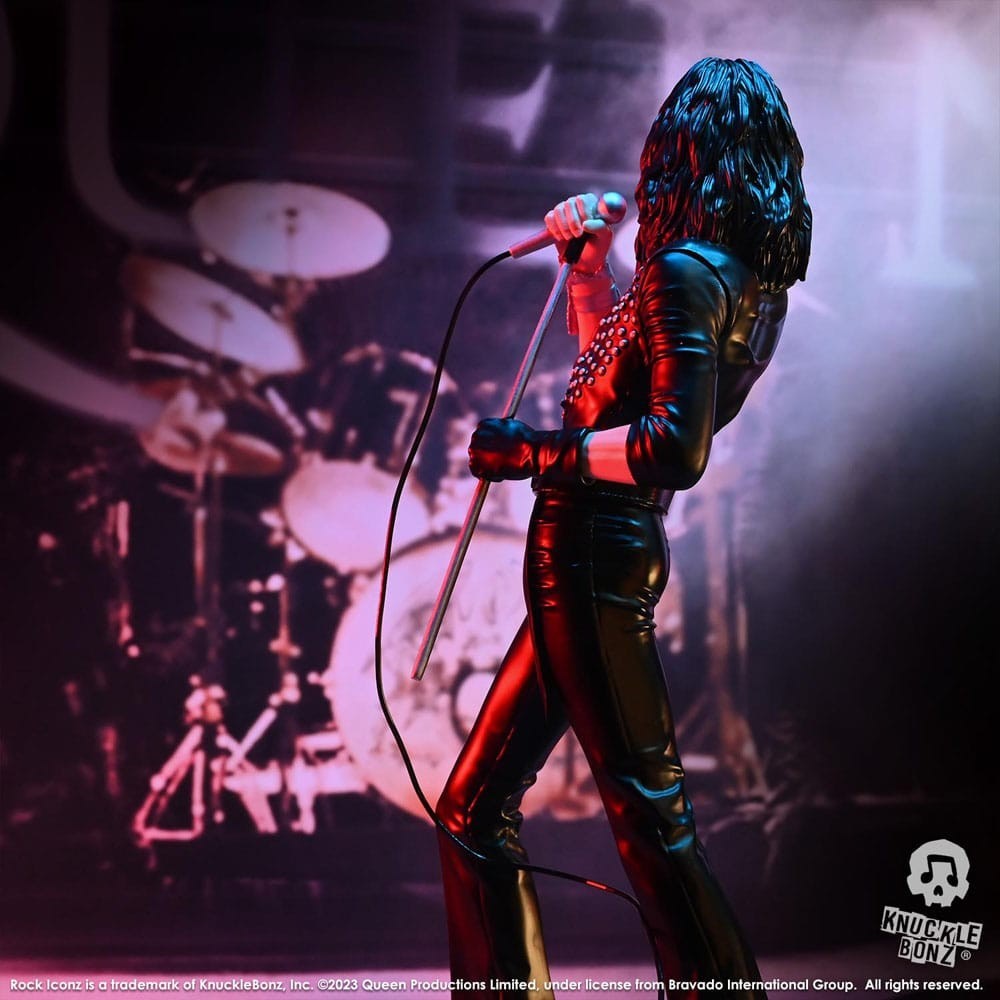 KNUCKLEBONZ ROCK ICONZ QUEEN FREDDIE MERCURY SHEER HEART ATTACK STATUE FIGURE