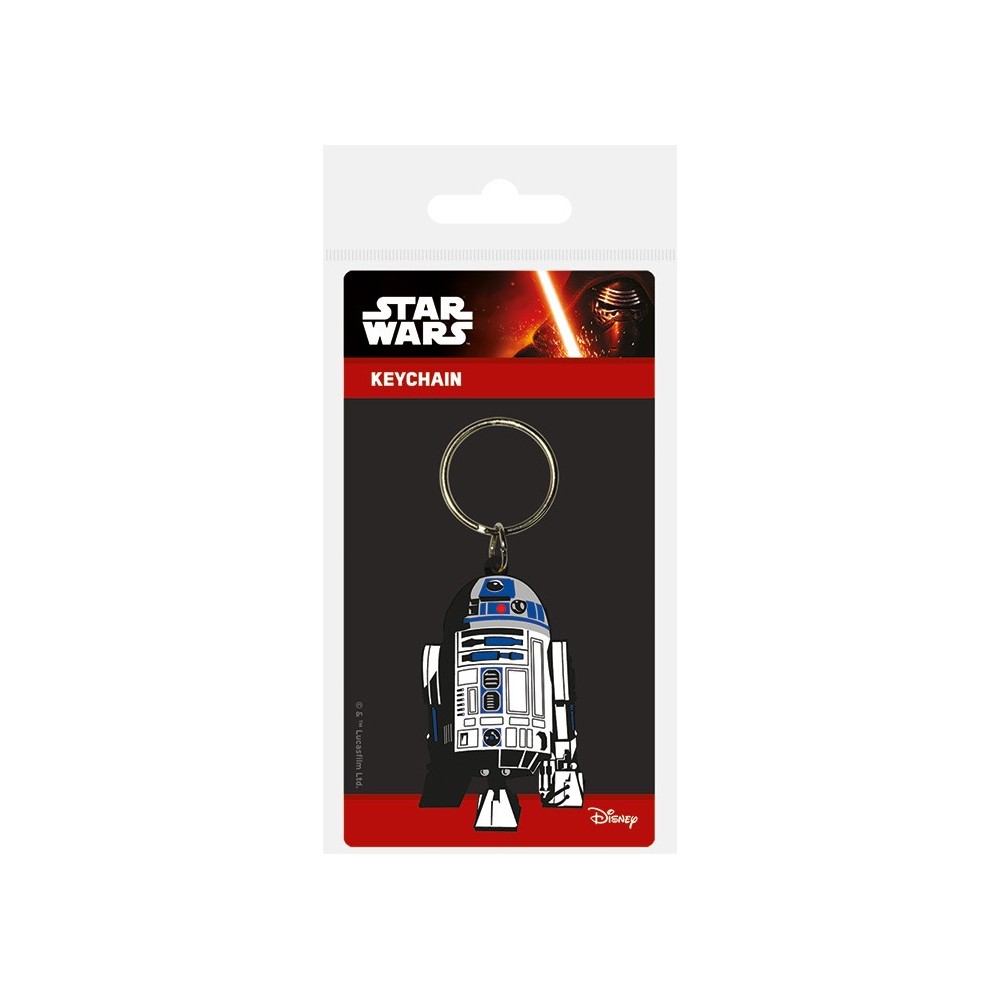 STAR WARS R2-D2 PORTACHIAVI IN GOMMA PYRAMID INTERNATIONAL