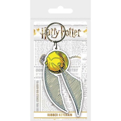 PYRAMID INTERNATIONAL HARRY POTTER GOLDEN SNITCH RUBBER KEYCHAIN