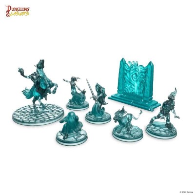 ARCHON STUDIO DUNGEONS AND LASERS GHOSTS MINIATURE PACK 7X FIGURES