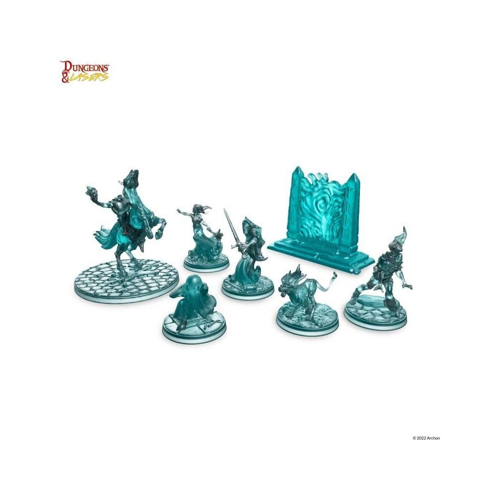 ARCHON STUDIO DUNGEONS AND LASERS GHOSTS MINIATURE PACK 7X FIGURES