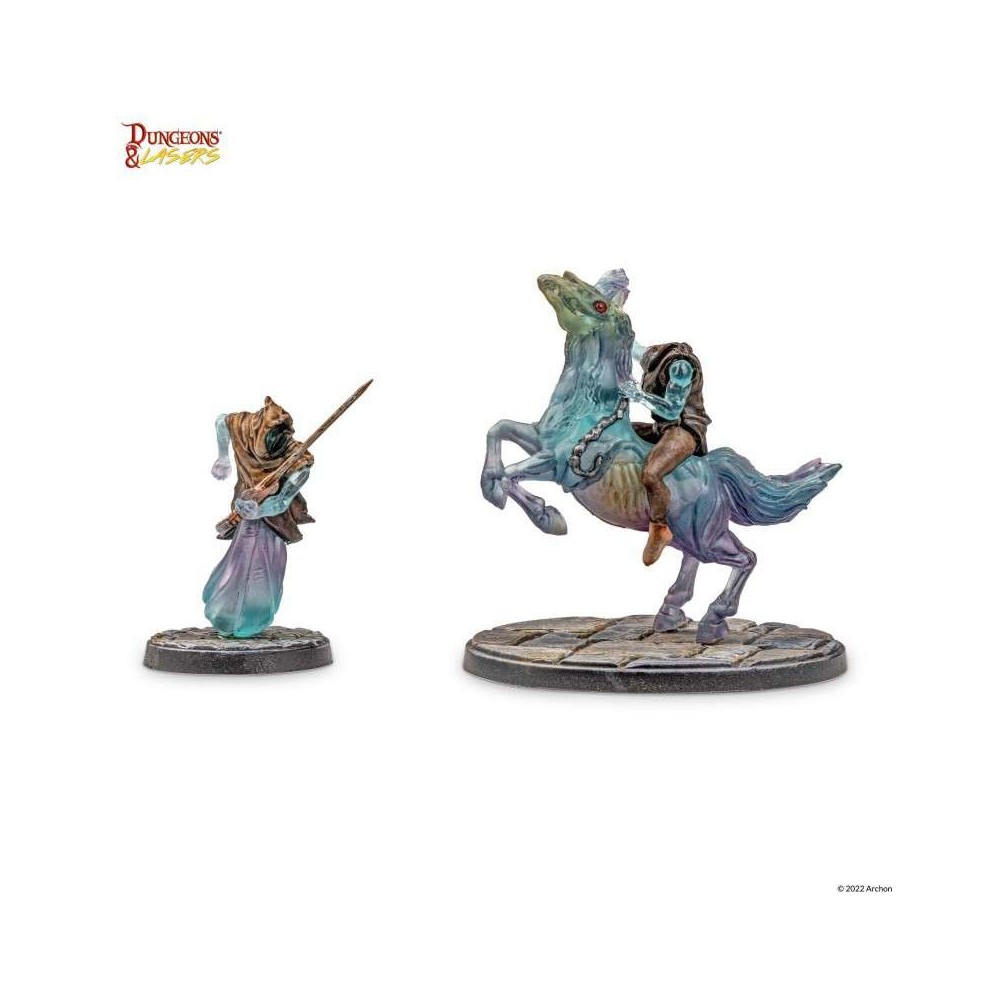 DUNGEONS AND LASERS GHOSTS MINIATURE PACK 7X FIGURE ARCHON STUDIO