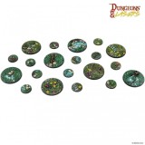 DUNGEONS AND LASERS DETAILED BASES PACK AMBIENTAZIONE MINIATURES GAME ARCHON STUDIO