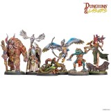 ARCHON STUDIO DUNGEONS AND LASERS FANTASY MINIATURES SET 27X FIGURES