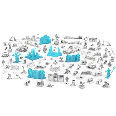 RAMPART MODULAR TERRAIN CITY RUINS BITS AMBIENTAZIONE SCENARIO ARCHON STUDIO