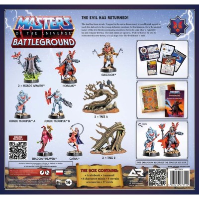 ARCHON STUDIO MASTERS OF THE UNIVERSE BATTLEGROUND WAVE 4 THE POWER OF THE EVIL HORDE EXPANSION ITALIAN