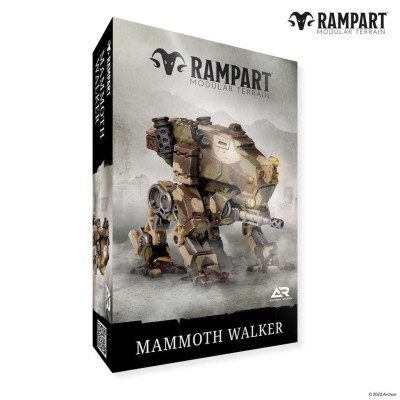 RAMPART MODULAR TERRAIN MAMMOTH WALKER MINIATURA ARCHON STUDIO