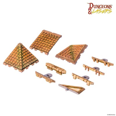 ARCHON STUDIO DUNGEONS AND LASERS ROOF SET SCENARY SET