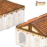 DUNGEONS AND LASERS ROOF SET AMBIENTAZIONE MINIATURES GAME ARCHON STUDIO