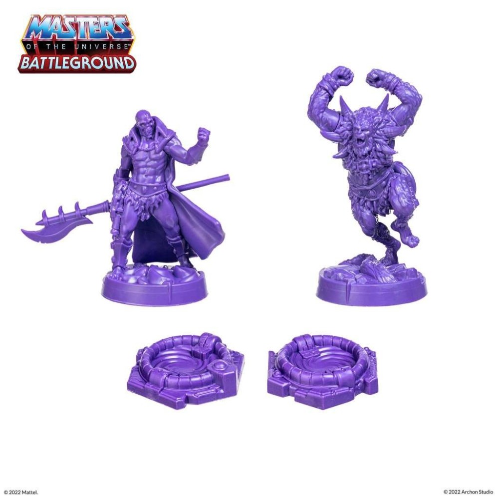 MASTERS OF THE UNIVERSE BATTLEGROUND WAVE 1 EVIL WARRIORS FACTION ESPANSIONE IN ITALIANO ARCHON STUDIO