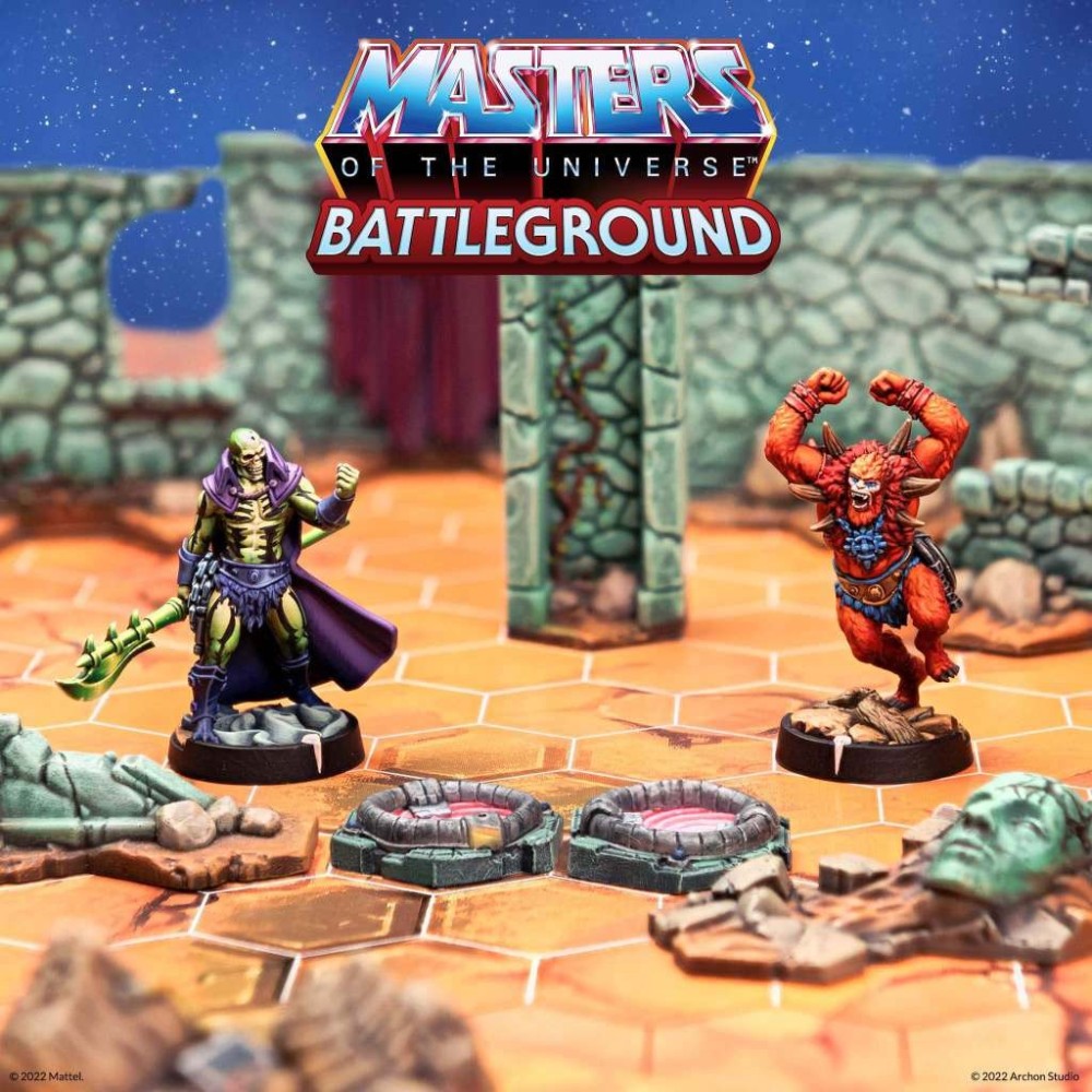 ARCHON STUDIO MASTERS OF THE UNIVERSE BATTLEGROUND WAVE 1 EVIL WARRIORS FACTION EXPANSION ITALIAN