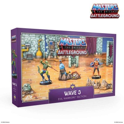 ARCHON STUDIO MASTERS OF THE UNIVERSE BATTLEGROUND WAVE 3 EVIL WARRIORS FACTION EXPANSION ITALIAN