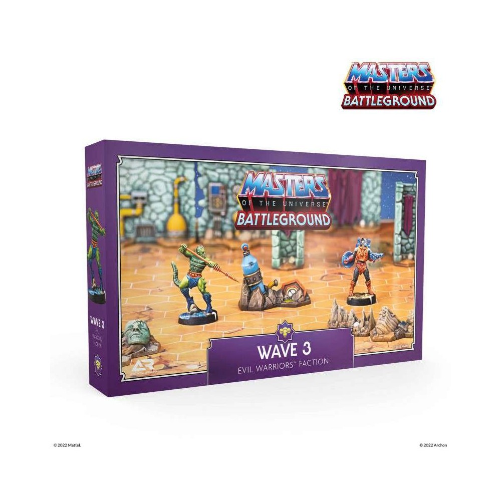 ARCHON STUDIO MASTERS OF THE UNIVERSE BATTLEGROUND WAVE 3 EVIL WARRIORS FACTION EXPANSION ITALIAN