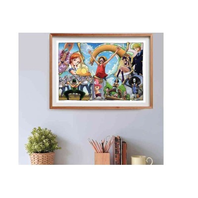 RAVENSBURGER ANIME PUZZLE COLLECTION ONE PIECE THE CREW 500 PIECES JIGSAW 49X36XCM