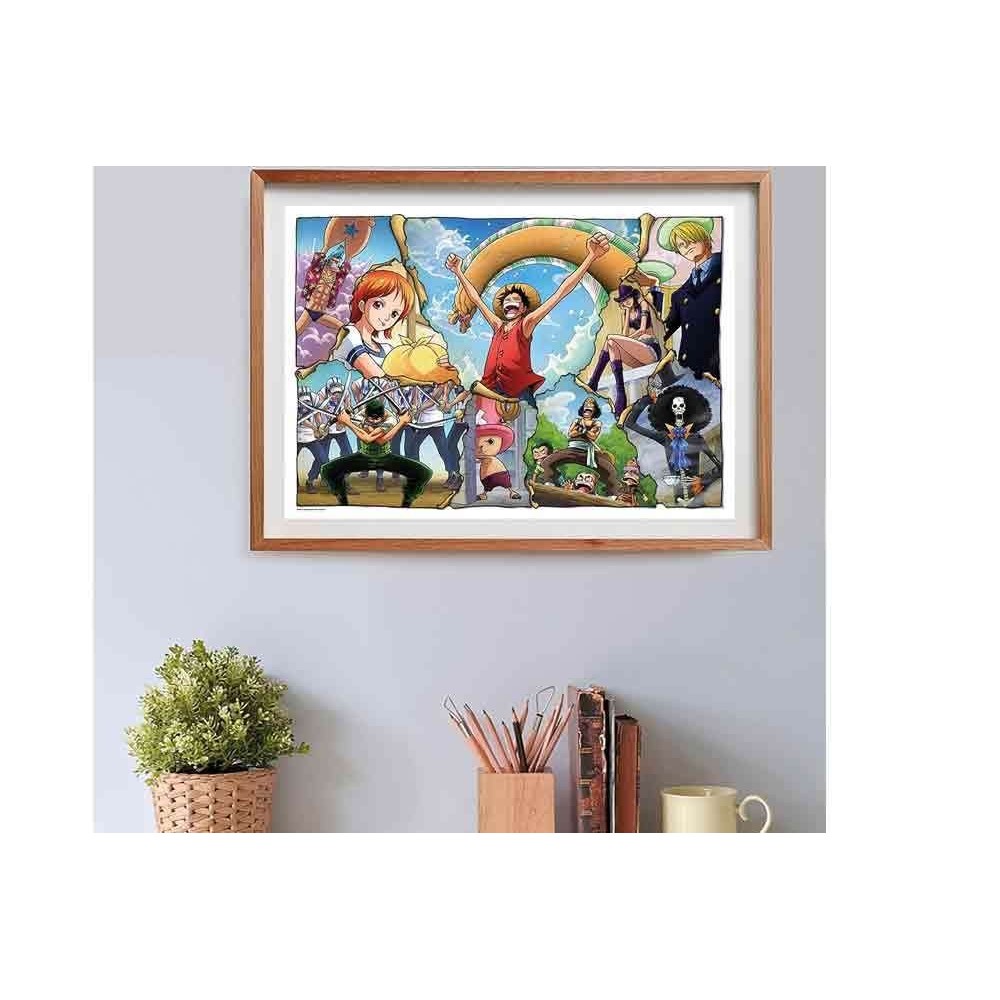 ANIME PUZZLE COLLECTION ONE PIECE THE CREW 500 PEZZI PUZZLE 49X36XCM RAVENSBURGER