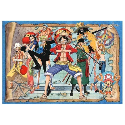ANIME PUZZLE COLLECTION ONE PIECE MAP 500 PEZZI PUZZLE 49X36XCM RAVENSBURGER