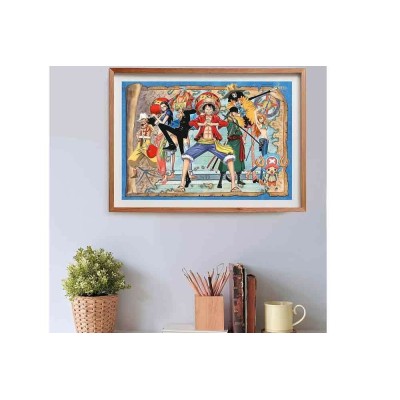 RAVENSBURGER ANIME PUZZLE COLLECTION ONE PIECE MAP 500 PIECES JIGSAW 49X36XCM