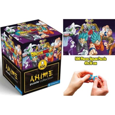RAVENSBURGER ANIME PUZZLE COLLECTION DRAGON BALL SUPER WARRIORS 500 PIECES JIGSAW 49X36XCM