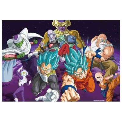 ANIME PUZZLE COLLECTION DRAGON BALL SUPER WARRIORS 500 PEZZI PUZZLE 49X36XCM RAVENSBURGER